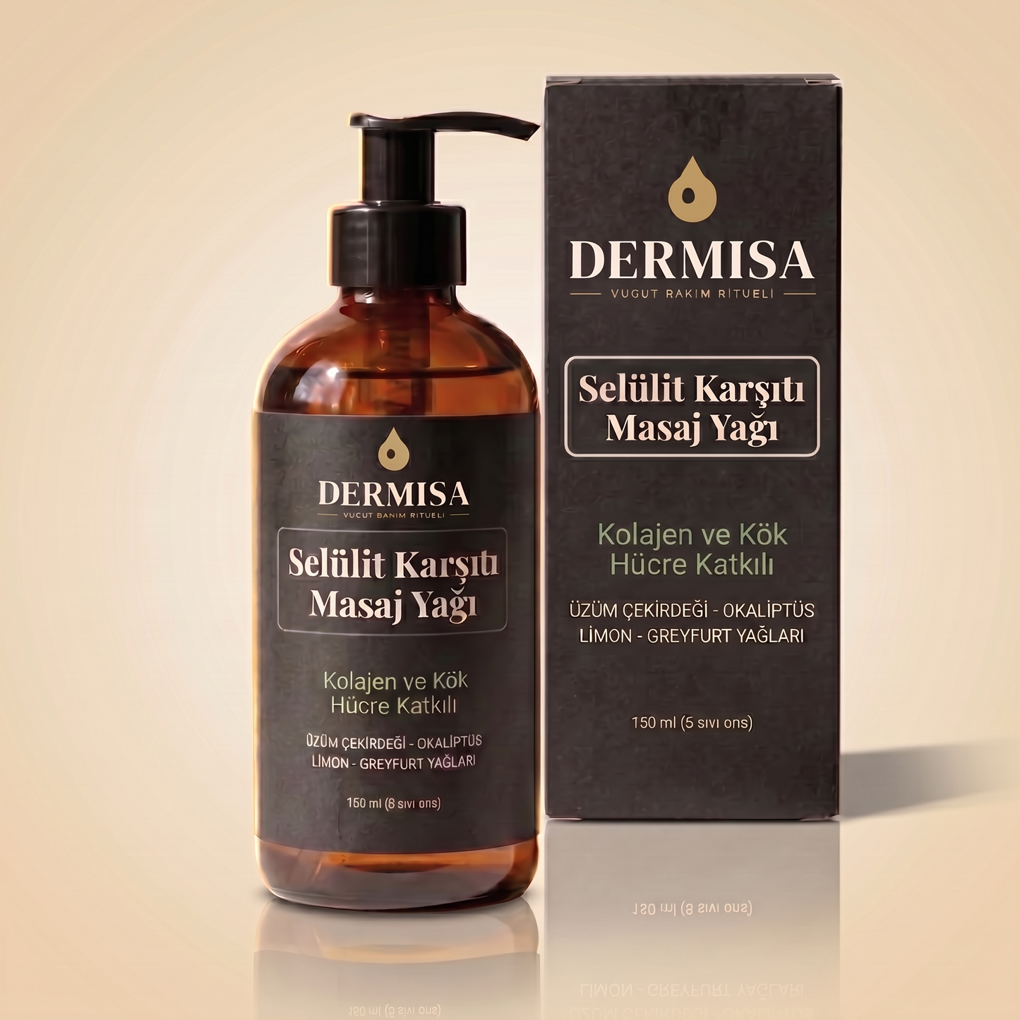 Dermisa Selülit Karşıtı Vücut Bakım Yağı