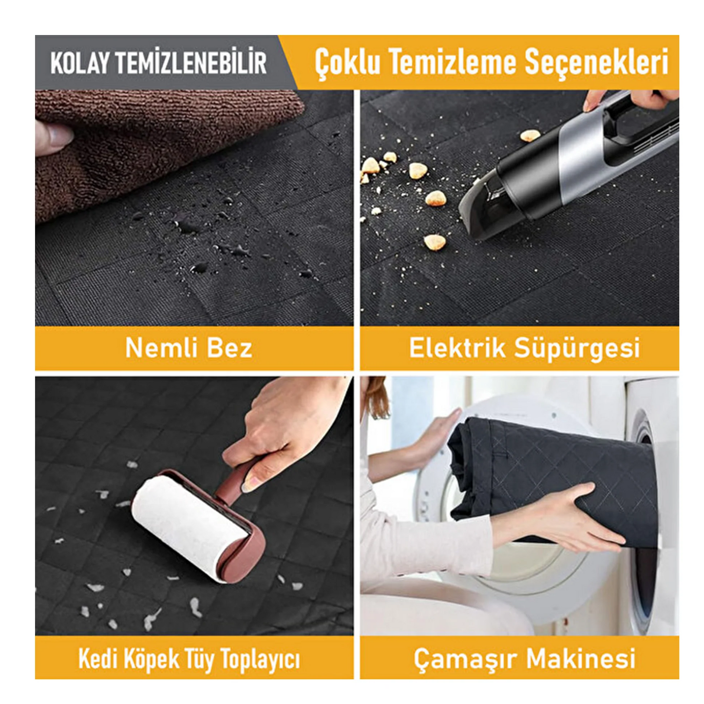 Köpek Araba Arka Koltuk Kılıfı