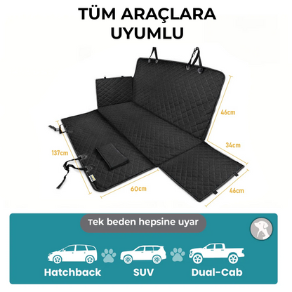 Köpek Araba Arka Koltuk Kılıfı